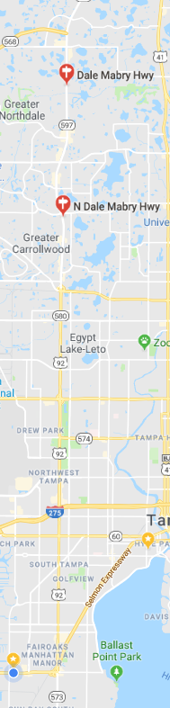 Dale Mabry Computer Repair near me tampa map