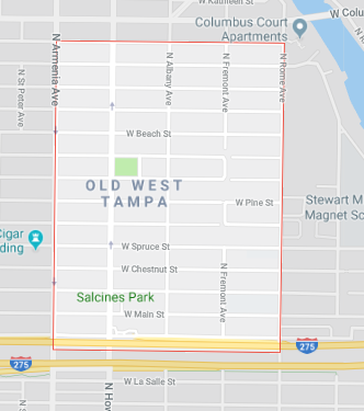 Old West Tampa Computer Repair near me tampa map